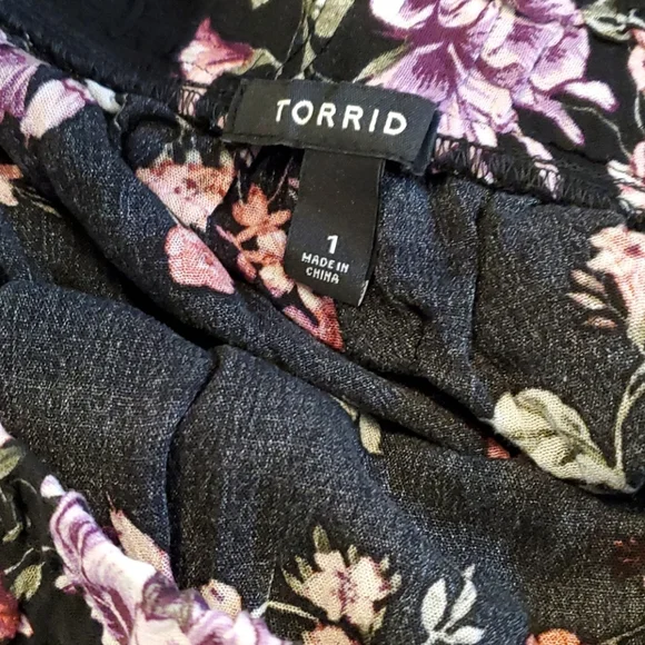 Torrid Floral Maxi Skort - Picture 4 of 4